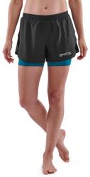 SKINS Series-3 X-Fit Black női rövidnadrág XS