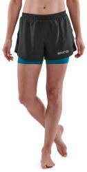 SKINS Series-3 X-Fit Black női rövidnadrág L