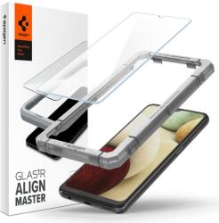 Spigen Folie de protectie Ecran Spigen Align Master pentru Samsung Galaxy A32 5G A326, Sticla securizata, Full Glue, Set 2 bucati AGL02827 (AGL02827)