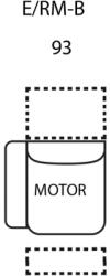  Bora ülőgarnitúra elem habszivacs variálható, elem, 1 karfás, E/RM