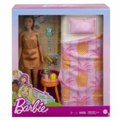 Mattel Barbie si accesorii pentru dormitor GRG86 Papusa Barbie