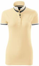 MALFINI Női galléros póló Collar Up - Bourbon vanilla | 2XL (2578517)