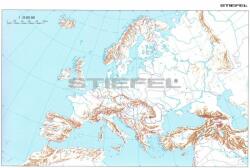 Stiefel Európa körvonalas munkatérképe