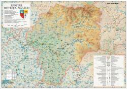 Harta Județului Bistrița- Năsăud