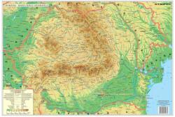  Mapă de birou - România Fizico-Geografică
