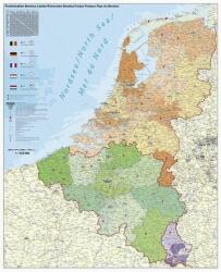 Harta Statelor Benelux cu coduri poștale