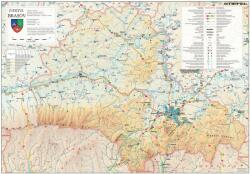  Harta județului Brașov
