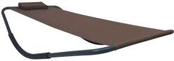 vidaXL barna acél kerti ágy 200 x 90 cm (48084) - vidaxl