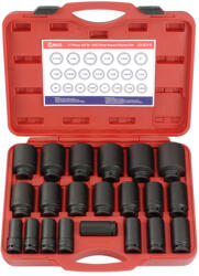Genius Tools Légkulcsfej készlet 3/4" 21 db-os COLOS 3/4" - 2" 6 lapú hosszú - Genius (DI-621S)