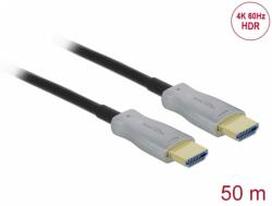 Delock Cablu optic activ HDMI 4K60Hz HDR T-T 50m, Delock 84133 (84133)