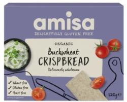 Amisa Crispbread (painici) din hrisca integrala fara gluten bio 120g Amisa - supermarketpentrutine