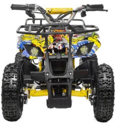 Hollicy ATV electric pentru copii NITRO Torino Quad 1000W 36V 12Ah, culoare Galben