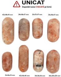  Piatra Soarelui Rulat Natural - 31-42 x 16-20 x 13-20 mm - ( XL ) - 1 Buc