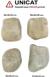 Palm Stone Piatra Lunii Alba Naturala - 45-57 x 38-42 x 18-33 mm - ( XXL )