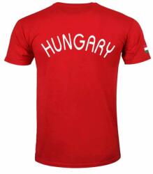  Magyarország mez felső szurkolói piros "Hungary" feliratos felnőtt L