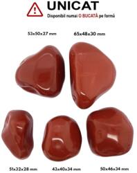 Palm Stone Jasp Rosu Natural - 43-65 x 32-50 x 27-34 mm - ( XXL )