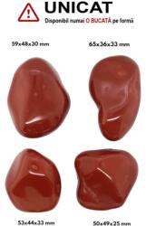 Palm Stone Jasp Rosu Natural - 50-65 x 36-49 x 25-33 mm - ( XXL )