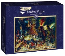 Bluebird Puzzle Jan Brueghel the Elder - Allegory of Fire,1608 1000 db-os (60091)