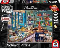 Schmidt Spiele Secret Puzzle - Artist Studio 1000 db-os (59656)