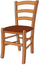 Óvodai címke, ruhára, textilre vasalható A/5 méretben 35+12 jel szék