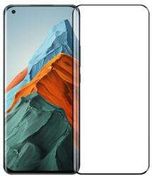 Xiaomi Mi 11 Pro Üvegfólia - Full glue, super kemény tokbarát fólia fekete kerettel (az íves részre is ráhajlik) - tokgalaxis