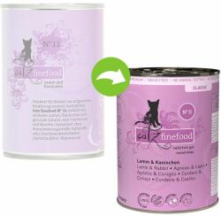 Catz Finefood 12x400g catz finefood konzerv nedves macskatáp-Bárány & nyúl