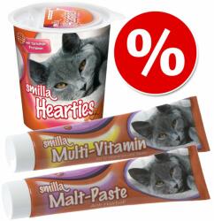 Smilla 525g Smilla multivitamin & malátapaszta + Hearties macskasnack csomagban