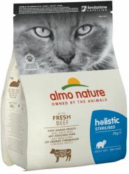 Almo Nature 2x2 kg Almo Nature Holistic Sterilised lazac & rizs száraz macskatáp