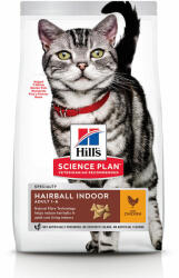 Hill's 2x10kg Hill's Science Plan Adult Hairball & Indoor csirke száraz macskatáp