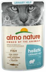 Almo Nature 12x70g Almo Nature Holistic Urinary Help nedves macskatáp-hal