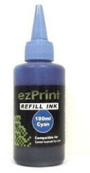 ezPrint tinta cyan kék 100ml (Canon Lexmark HP Brother)