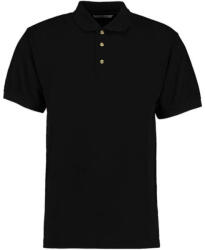 Kustom Kit Férfi galléros póló rövid ujjú Kustom Kit Workwear Polo/Superwash - 4XL, Fekete