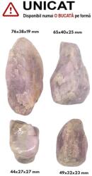 Palm Stone Kunzit Roz Natural - 44-76 x 27-40 x 19-27 mm - ( XXL )