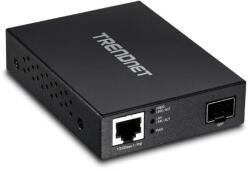 TRENDnet Mediaconvertor POE Gigabit - SFP fibra optica - TRENDnet TFC-PGSFP (TFC-PGSFP) - wifistore
