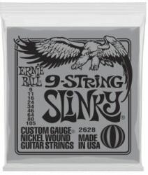  Ernie Ball 2628 Nickel Wound 9 String Slinky 9-105 9 húros húrkészlet