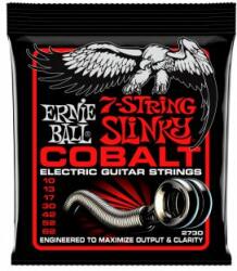 Ernie Ball 2730 Cobalt Slinky húrkészlet 10-62 7 húros húrkészlet