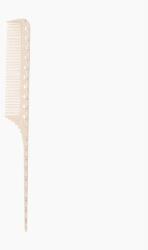 Bifull Profesional Pieptene cu Rigla pentru Coafura cu Coada de Soarece Lunga - Measure Comb 21cm - Pin Tail Comb No. 02 - Bifull