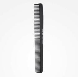 Bifull Profesional Pieptene din Carbon pentru Coafura si Tuns - Carbon Line - Cutting Comb No. 027 - Bifull