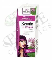 Bione Cosmetics Keratin Chinin masszázs szérum 215 ml