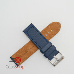 Curea piele albastră model Panerai 22mm - 53409 - ceas-shop