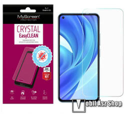 MyScreen CRYSTAL BacteriaFREE képernyővédő fólia - CRYSTAL - 1db, törlőkendővel, antibakteriális, A képernyő sík részét védi! - Xiaomi Mi 11 Lite / Mi 11 Lite 5G / 11 Lite 5G NE (M5585CCBF)
