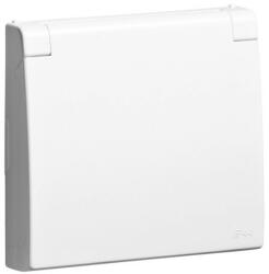 Efapel 50634 TBR APOLO5000 dugalj fedlap fehér, csapfedeles, IP44 (50634 TBR)