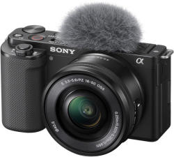 Sony ZV-E10 + 16-50mm f/3.5-5.6 PZ OSS (ZVE10LBDI.EU) Digitális fényképezőgép