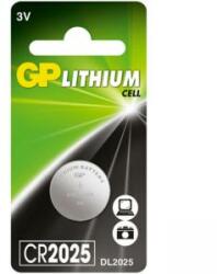 GP Batteries Baterie cu buton cu litiu GP CR-2025 3 V 1 buc. GP Baterii de unica folosinta