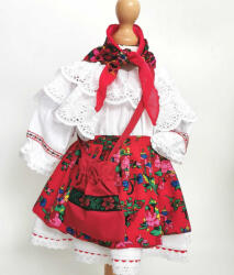 Ie Traditionala Costum Traditional Fetite 0-12 luni Model IV - ietraditionala - 225,00 RON