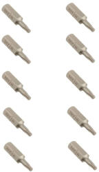 JeTech Set de biti torx JETECH T10, 25 mm, 10 buc (JET10)