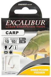 Excalibur kötött horog sweetcorn feeder, bn no. 6 (47014-006)