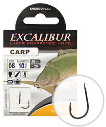 Excalibur kötött horog carp classic, bn no. 4 (47019-004)