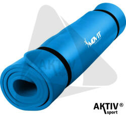 MOVIT Fitnesz szőnyeg MOVIT 190x100x1, 5 cm kék (20040301) - aktivsport