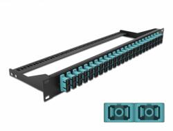 Delock Patch panel 19" cu 24 x SC OM3 Multi-mode Duplex, Delock 43395 (43395)